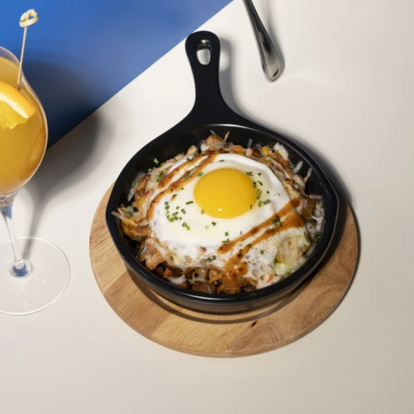 Dejeuners cassolette porc