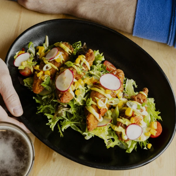 Salades estivale Poulet Crousti2