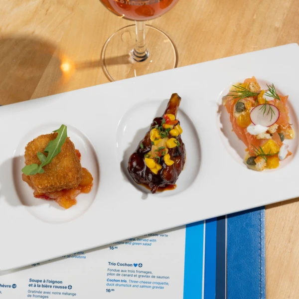 Entrees trio cochon 2