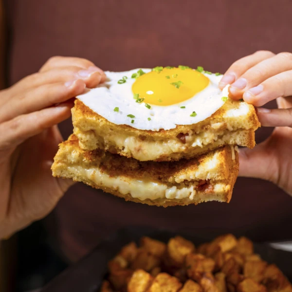 Grilled Cheese dejeuner Option 1